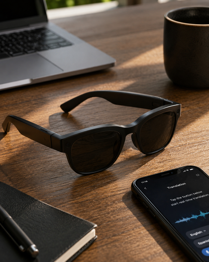 VisionAI™ Smart Translation Glasses