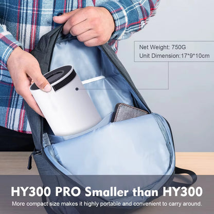 Nova Prime CinemaBeam™ HY300 Pro Smart Mini Projector