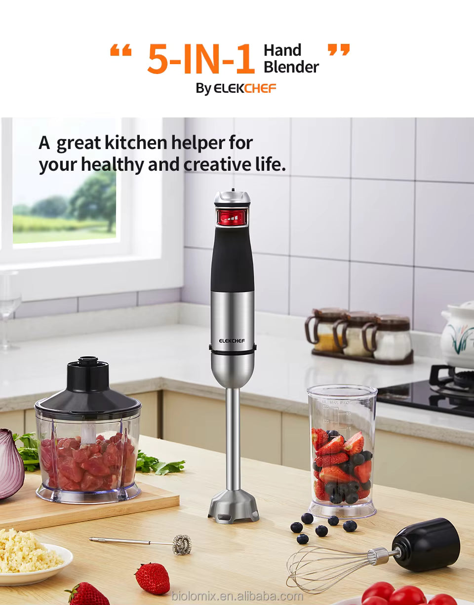 ChefPro™ 5-in-1 Immersion Blender Set